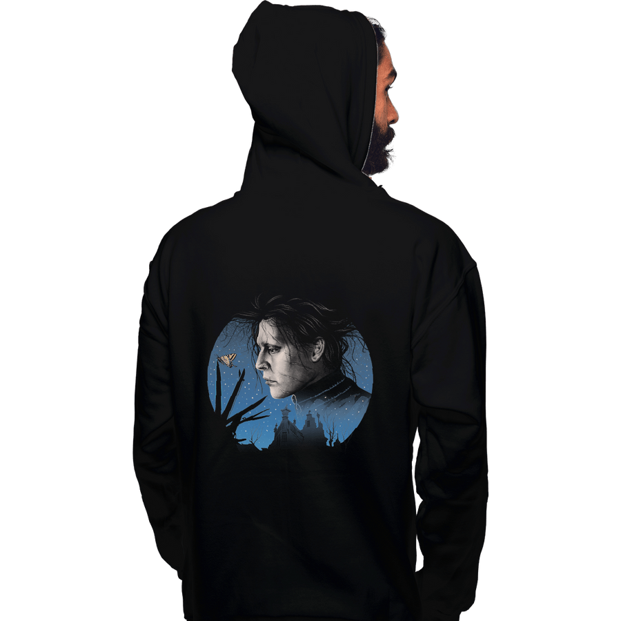 Shirts Pullover Hoodies, Unisex / Small / Black Scissored Gentleman