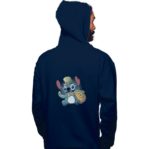 Shirts Zippered Hoodies, Unisex / Small / Navy Irish Alien
