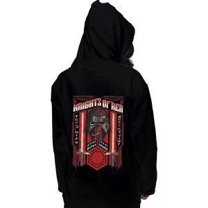 Shirts Zippered Hoodies, Unisex / Small / Black Knights Of Ren