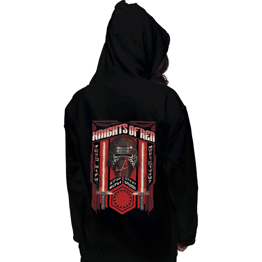 Shirts Zippered Hoodies, Unisex / Small / Black Knights Of Ren