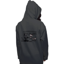 Load image into Gallery viewer, Secret_Shirts Pullover Hoodies, Unisex / Small / Charcoal Cat Vader
