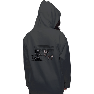 Secret_Shirts Pullover Hoodies, Unisex / Small / Charcoal Cat Vader