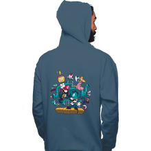 Load image into Gallery viewer, Daily_Deal_Shirts Pullover Hoodies, Unisex / Small / Indigo Blue The Plumber Brothers
