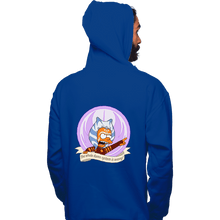 Load image into Gallery viewer, Daily_Deal_Shirts Pullover Hoodies, Unisex / Small / Royal Blue Angry Padawan

