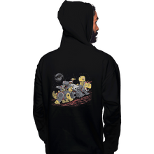 Load image into Gallery viewer, Shirts Pullover Hoodies, Unisex / Small / Black Bots Before Time
