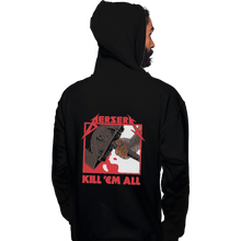 Load image into Gallery viewer, Shirts Pullover Hoodies, Unisex / Small / Black Berserk Metal
