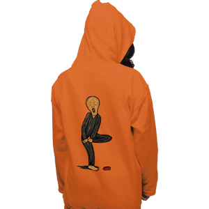 Shirts Pullover Hoodies, Unisex / Small / Orange The Scream Of Pain