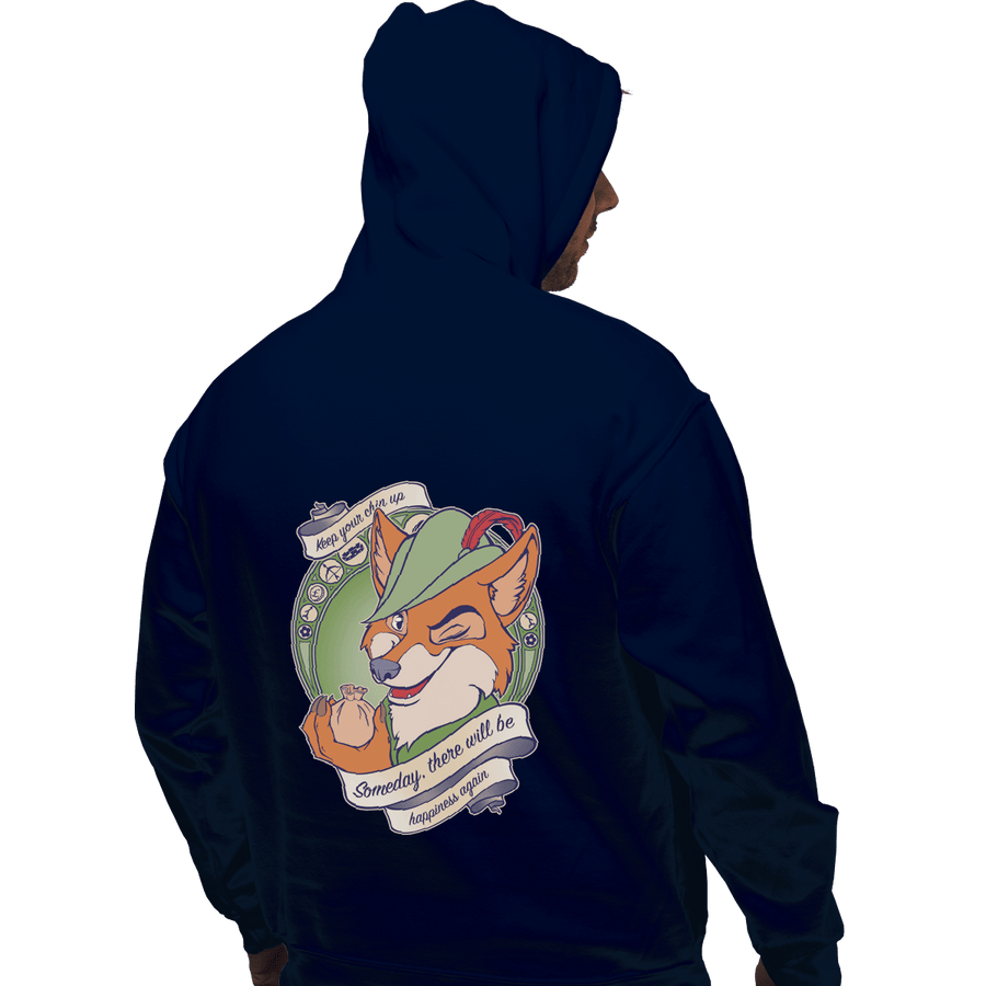Shirts Pullover Hoodies, Unisex / Small / Navy Keep Your Chin Up
