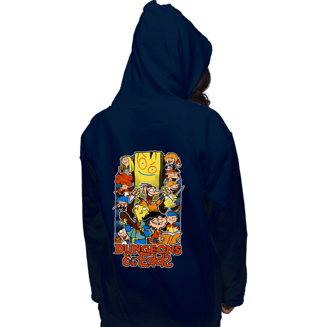 Secret_Shirts Pullover Hoodies, Unisex / Small / Navy Dungeons And Edds