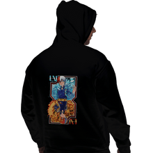 Load image into Gallery viewer, Shirts Pullover Hoodies, Unisex / Small / Black Fire And Ice Card
