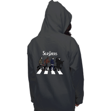 Load image into Gallery viewer, Daily_Deal_Shirts Pullover Hoodies, Unisex / Small / Charcoal The Slashers
