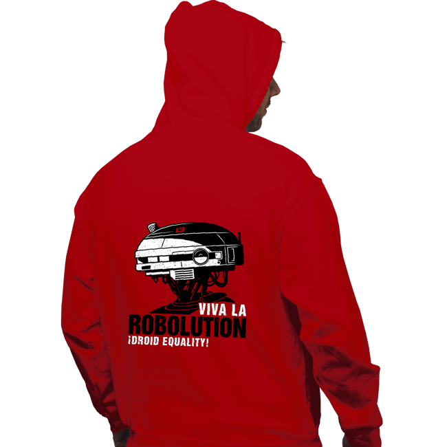 Shirts Pullover Hoodies, Unisex / Small / Red Viva La Robolution