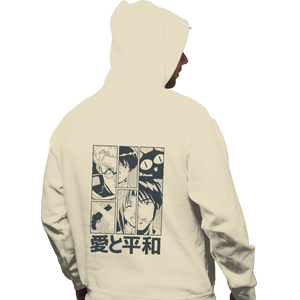 Secret_Shirts Pullover Hoodies, Unisex / Small / Sand Trigun Gunsmoke