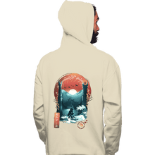 Load image into Gallery viewer, Secret_Shirts Pullover Hoodies, Unisex / Small / Sand Ukioe Towers
