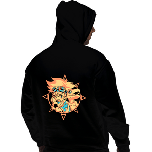 Daily_Deal_Shirts Pullover Hoodies, Unisex / Small / Black Digi Courage