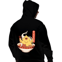 Load image into Gallery viewer, Shirts Pullover Hoodies, Unisex / Small / Black Fat Chocobo Ramen
