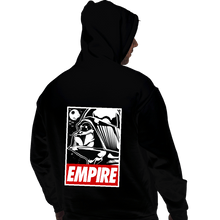Load image into Gallery viewer, Shirts Pullover Hoodies, Unisex / Small / Black Empire
