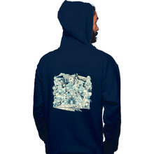 Load image into Gallery viewer, Shirts Pullover Hoodies, Unisex / Small / Navy Blade Resonance
