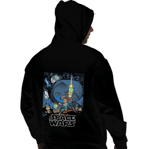 Shirts Pullover Hoodies, Unisex / Small / Black Space Wars