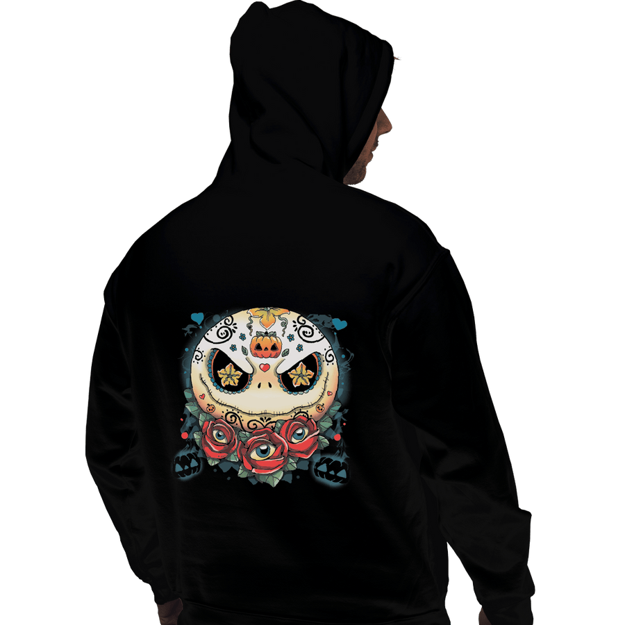 Shirts Pullover Hoodies, Unisex / Small / Black Jack Calavera