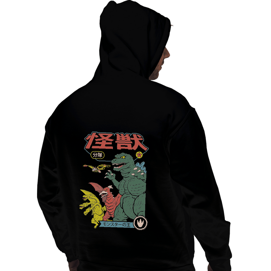 Shirts Pullover Hoodies, Unisex / Small / Black Kaiju Sentai