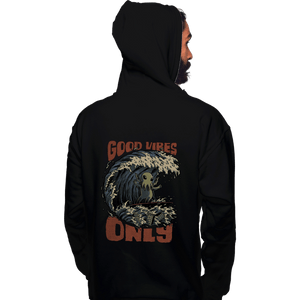 Secret_Shirts Pullover Hoodies, Unisex / Small / Black Good Vibes Only