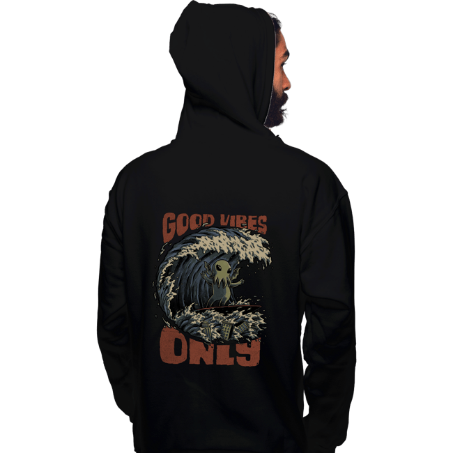 Secret_Shirts Pullover Hoodies, Unisex / Small / Black Good Vibes Only