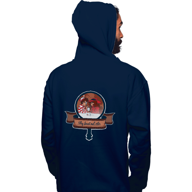 Shirts Pullover Hoodies, Unisex / Small / Navy They Found Each Other