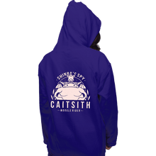 Load image into Gallery viewer, Shirts Pullover Hoodies, Unisex / Small / Violet Cait Sith
