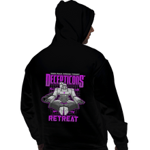 Load image into Gallery viewer, Shirts Pullover Hoodies, Unisex / Small / Black Decepticons Retreat
