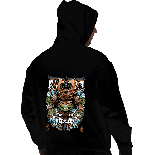 Daily_Deal_Shirts Pullover Hoodies, Unisex / Small / Black Samurai Mikey