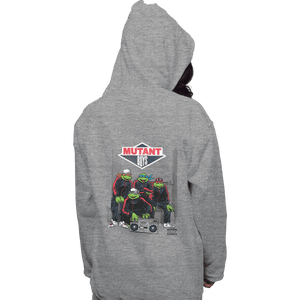 Shirts Zippered Hoodies, Unisex / Small / Sports Grey Mutant Boys