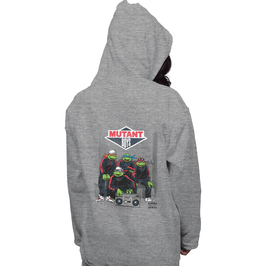 Shirts Zippered Hoodies, Unisex / Small / Sports Grey Mutant Boys