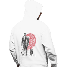 Load image into Gallery viewer, Shirts Zippered Hoodies, Unisex / Small / White Lone Hitman And Cub
