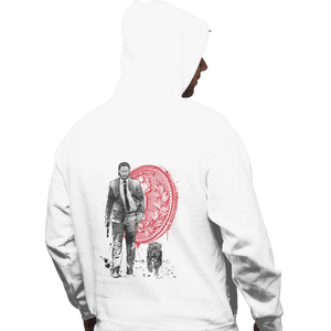 Shirts Zippered Hoodies, Unisex / Small / White Lone Hitman And Cub