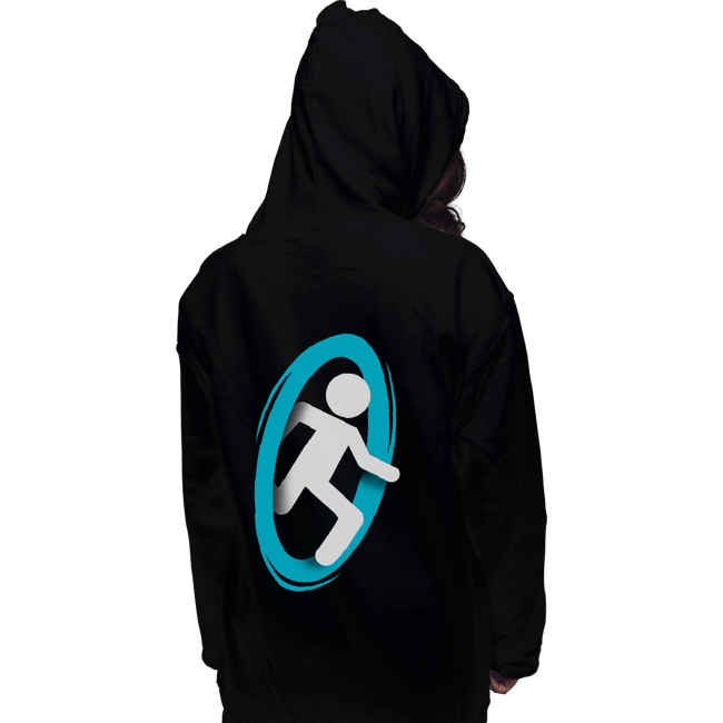 Shirts Pullover Hoodies, Unisex / Small / Black Portal A