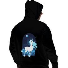 Load image into Gallery viewer, Shirts Pullover Hoodies, Unisex / Small / Black Last Unicorn
