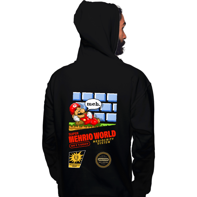 Secret_Shirts Pullover Hoodies, Unisex / Small / Black Super Mehrio