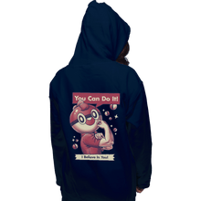 Load image into Gallery viewer, Shirts Zippered Hoodies, Unisex / Small / Navy I Believe In You
