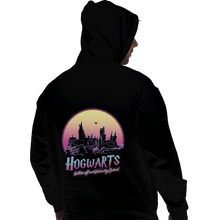 Load image into Gallery viewer, Shirts Pullover Hoodies, Unisex / Small / Black Old School Of Magic
