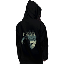 Load image into Gallery viewer, Shirts Pullover Hoodies, Unisex / Small / Black King In The North
