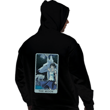 Load image into Gallery viewer, Daily_Deal_Shirts Pullover Hoodies, Unisex / Small / Black Tarot Ghibli The Moon
