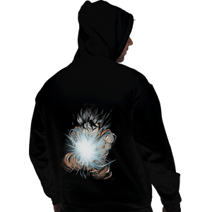 Shirts Pullover Hoodies, Unisex / Small / Black Great Wave of Power