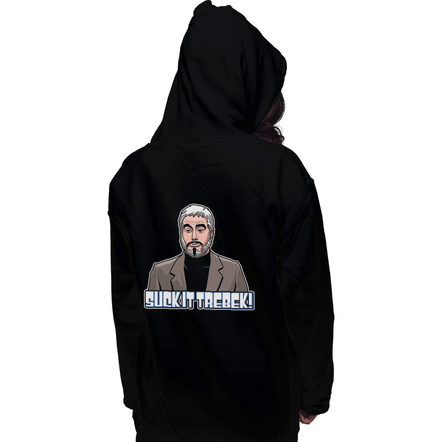 Shirts Pullover Hoodies, Unisex / Small / Black Suck It, Trebek!