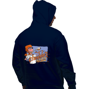 Secret_Shirts Pullover Hoodies, Unisex / Small / Navy Cheddar Whizzy!