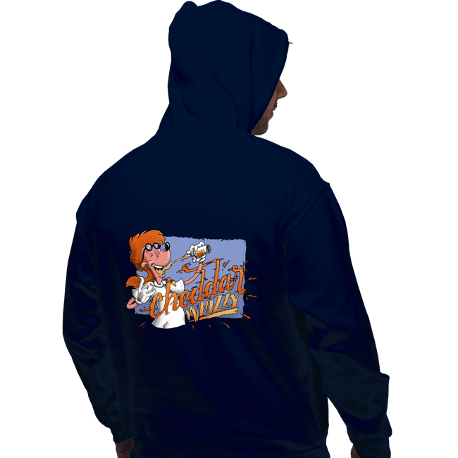 Secret_Shirts Pullover Hoodies, Unisex / Small / Navy Cheddar Whizzy!