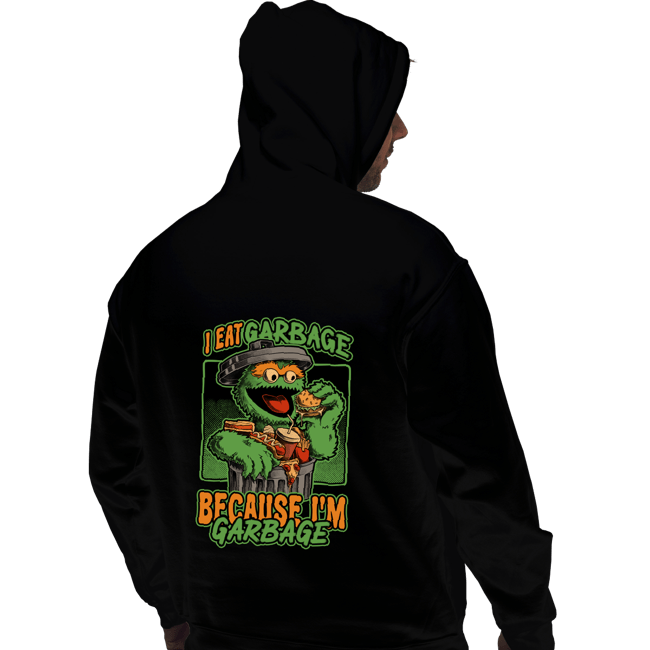 Daily_Deal_Shirts Pullover Hoodies, Unisex / Small / Black I'm Garbage