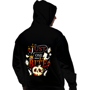 Daily_Deal_Shirts Pullover Hoodies, Unisex / Small / Black Just One Bite