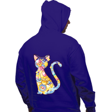 Load image into Gallery viewer, Shirts Pullover Hoodies, Unisex / Small / Violet Magical Silhouettes -  Luna
