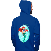 Load image into Gallery viewer, Secret_Shirts Pullover Hoodies, Unisex / Small / Royal Blue Sailor Ariel
